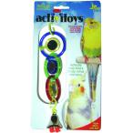 [ параллель импортные товары ] JW Pet Activitoy Triple Mirror Bell Translucent Brightly Colored Pl