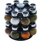 [ параллель импортные товары ] Kamenstein Ellington 16-Jar Revolving Spice Rack with Free Spice Re