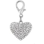 [ параллель импортные товары ] PETFAVORITES Couture Designer Fancy Bling Rhinestone Heart Pet Cat