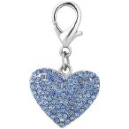 [ параллель импортные товары ] PETFAVORITES Couture Designer Fancy Bling Rhinestone Heart Pet Cat