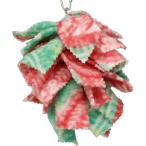 [ параллель импортные товары ] Bonka Bird Toys 1556 Small Fluff Cuddle Colorful Fabric Hanging Par