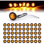 [ параллель импортные товары ] TMH 3 месяц 4 день дюймовый 50.. прицеп маркер (габарит) свет упаковка . установка. большая упаковка :50 листов янтарь янтарь 