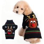 [ параллель импортные товары ] BOBIBI Dog Sweater for Christmas Cartoon Reindeer Pet Cat Winter Kn