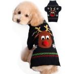 [ параллель импортные товары ] BOBIBI Dog Sweater for Christmas Cartoon Reindeer Pet Cat Winter Kn