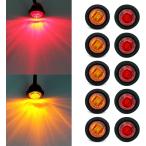 [ параллель импортные товары ] Purishion 10 x 3/4 дюймовый круглый LED клиренс свет передний задний боковой маркер (габарит) индикатор свет грузовик машина 
