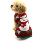 [ параллель импортные товары ] NACOCO Dog Snow Sweaters Snowman Sweaters Xmas Dog Holiday Sweaters