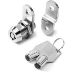 [ параллель импортные товары ] камера кулачковый замок 5/8 дюймовый цилиндр . хром отделка 2.. ключ такой же один ключ 1 1/4 дюймовый cam . офсет cam имеется 