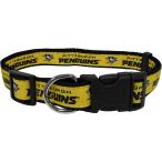 [ параллель импортные товары ] Pets First NHL Pittsburgh Penguins Collar for Dogs &amp; Cats Medium.