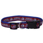 [ параллель импортные товары ] Pets First NHL Colorado Avalanche Collar for Dogs &amp; Cats Medium. -