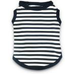 [ параллель импортные товары ] DroolingDog Small Dog Shirts Puppy Clothes Boy Striped T Shirt for