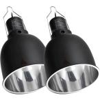 [ параллель импортные товары ] REPTI ZOO Reptile Light Fixture 2 Packs 5.5 Inch Deep Dome Lamp Cap