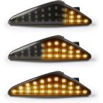 [ параллель импортные товары ] Gempro 2Pcs Dynamic Amber LED Side Marker Turn Signal Light For BMW