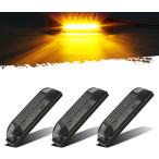 [ параллель импортные товары ] Partsam 3 деталь 4 дюймовый янтарь LED центральный решётка бег маркер (габарит) свет комплект затонированный линзы Pro решётка 