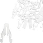 [ параллель импортные товары ] X AUTOHAUX 30pcs White Plastic Nylon Switch Bezel Clip 90467-10203