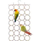[ параллель импортные товары ] Bird Rope Climbing Net Parrot Swing Hanging Toy for Parakeet Cockat