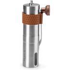 Alocs Manual Coffee Grinder  Stainless Steel Hand Coffee Grinder with Adjustable Setting Ceramic Conical Burr  Portable Manual Coffee Bean Grinder