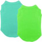 [ параллель импортные товары ] Dog Shirts Clothes Chol&amp;Vivi Dog Clothes Plain Dog T-Shirt Vest 2