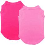 [ параллель импортные товары ] Dog Shirts Clothes Chol&amp;Vivi Dog Clothes Plain Dog T Shirt Vest 2