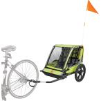 Allen Sports Hi-Viz 2-子供用 自転車トレーラー モデルET2-G、グリーン　並行輸入品