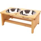 [ параллель импортные товары ] Elevated Dog Bowls Raised Dog Bowl Stand with 2 Stainless Steel Bow