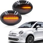 [ параллель импортные товары ] NSLUMO Sequential Amber LED Side Marker Light for 07-19 Fiat 500 50