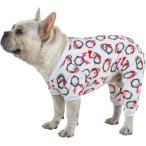 [ параллель импортные товары ] CuteBone Dog Pajamas Christmas Clothes Pjs for Small Dogs Shirts P1