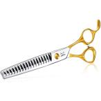 [ параллель импортные товары ] JASON 7.5inch 18-Teeth Chunkers Shears for Dogs Cats Grooming Textu