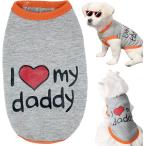 [ параллель импортные товары ] Dog T-Shirt Pet Summer Vests Clothes Puppy Cute Costumes Shirts So