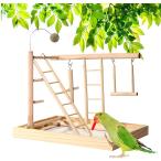 [ параллель импортные товары ] Joyeee Natural Wood Parrot Playground Bird Stand Bird Playground C