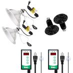 [ параллель импортные товары ] Simple Deluxe 150W Reptile Ceramic Heat Bulb with 8.5 Inch Clamp La