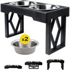 [ параллель импортные товары ] Pet Zone Designer Diner частота ru настройка возможность высота . собака миска большой собака / средний / маленький размер для - пик поднят собака bow 