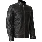 【並行輸入品】 David Beckham Cowhide Biker Men Bla