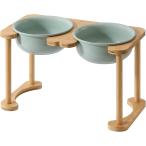 [ параллель импортные товары ] Havniva Ceramics Raised Dog Bowl with Non-Slip Stand Elevated Dog B