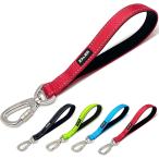 [ параллель импортные товары ] ZALER Short Dog Leash 12 Inches Traffic Leashes for Dogs Nylon Re
