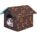 [ параллель импортные товары ] WEDSF Outdoor Feral cat House for Winter Cats Insulated Waterproof
