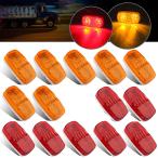 [ параллель импортные товары ] MCRESOAR 14Pcs Double Bullseye Led Marker Lights 2x4 Rectangle Led