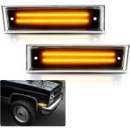 [ параллель импортные товары ] Bestview LED Side Marker Lights Compatible with 1981-1991 Chevy C10