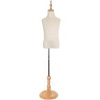 [ параллель импортные товары ] Kid Dress Form with Wooden Base Mannequin Child Display Body Bust