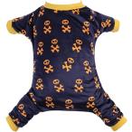 [ параллель импортные товары ] CuteBone Dog Halloween Pajamas Skull Clothes Soft Puppy Pjs for Sma