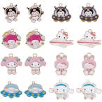 [ параллель импортные товары ] Kawaii Ku-romi Me-lody очарование подарок Cinnamoroll ювелирные изделия аксессуары Hello Kitty подвеска DI