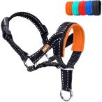 [ параллель импортные товары ] Dog Head Collar Head Collar with Reflective Strap to Stop Pulling