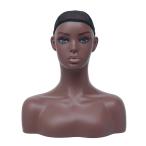 [ параллель импортные товары ] Realistic Female Mannequin Head With Shoulders Display Manikin Head