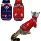[ параллель импортные товары ] Vehomy 2Pcs Pet Christmas Sweaters Dog Christmas Sweater Kitten Cat