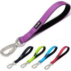 [ параллель импортные товары ] ZALER Short Dog Leash 12 Inches Traffic Leashes for Dogs Nylon Re