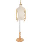 [ параллель импортные товары ] Kid Dress Form with Wooden Arms Mannequin Child Display Body Bust
