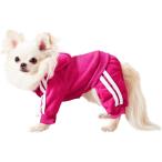 [ параллель импортные товары ] Small Puppy Dog Hoodie Dog Clothes Sweater 4 Legs Dog Jumpsuit Flee