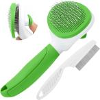 [ параллель импортные товары ] кошка щетка выпадение шерсть .. суп .. домашнее животное собственный чистка потертость  машина щетка кошка. шерсть гребень имеется ( зеленый )