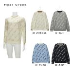  Heal Creek Heal Creek мужской осень-зима кашемир Blend Logo вязаный свитер 