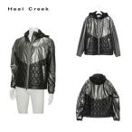ヒールクリーク Heal Creek メンズ 秋冬 保温 メタリックタフタ中綿キルトブルゾン サイズ48(M)