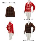  Heal Creek Heal Creek женский осень-зима BIG тысяч птица рисунок половина Zip свитер 